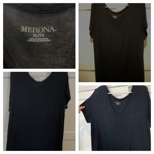 Used Black Merona Shirt - XL